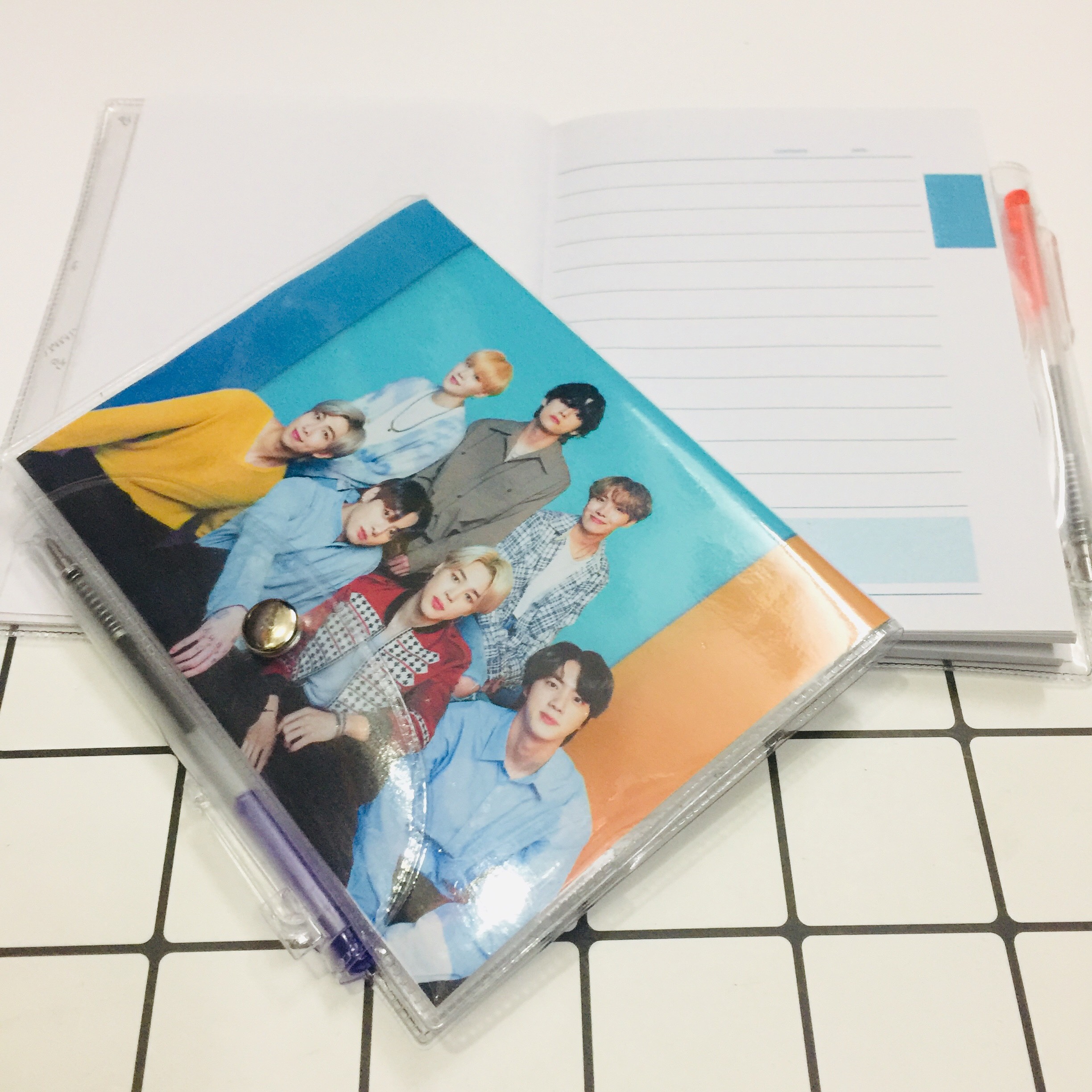 SỔ TAY NHỎ KÈM BÚT BTS