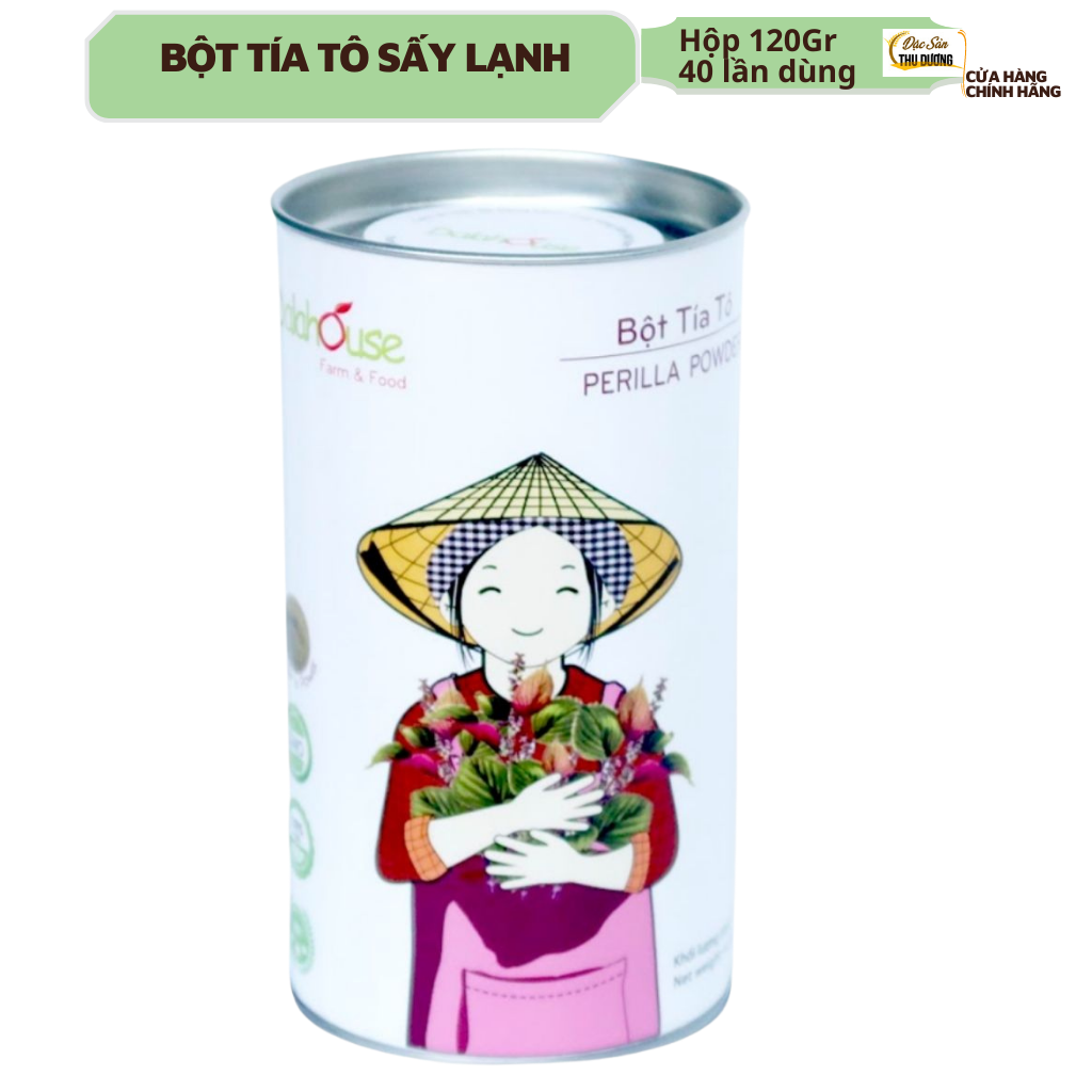Bột tía tô hữu cơ sấy lạnh dalahouse