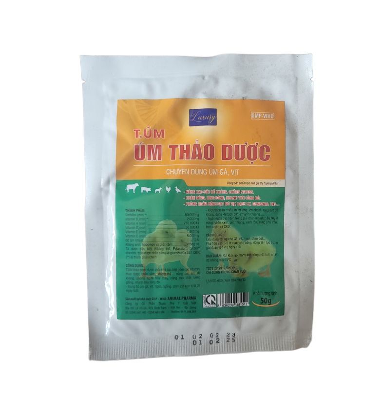 Úm 50g dùng trong thú y