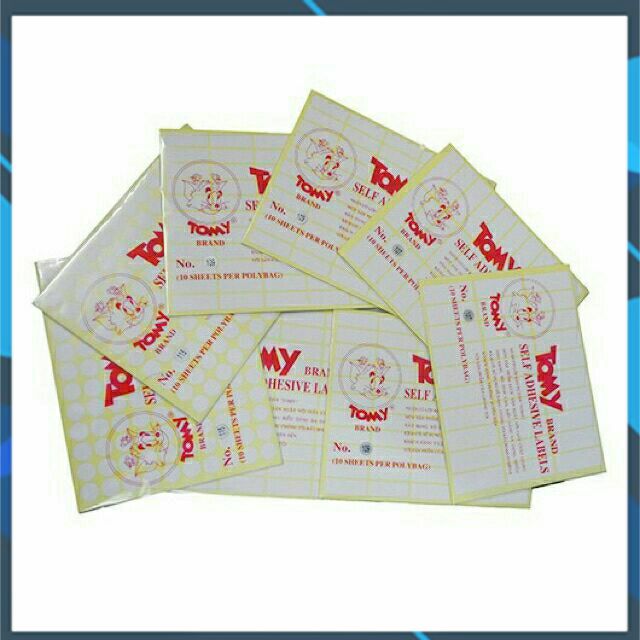 [HCM]Nhãn Tommy Từ 99 - 122 ( 1 xấp )