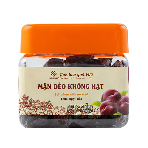 Ô Mai (Xí Muội) Mận Dẻo Không Hạt - Vị Chua Ngọt Dẻo