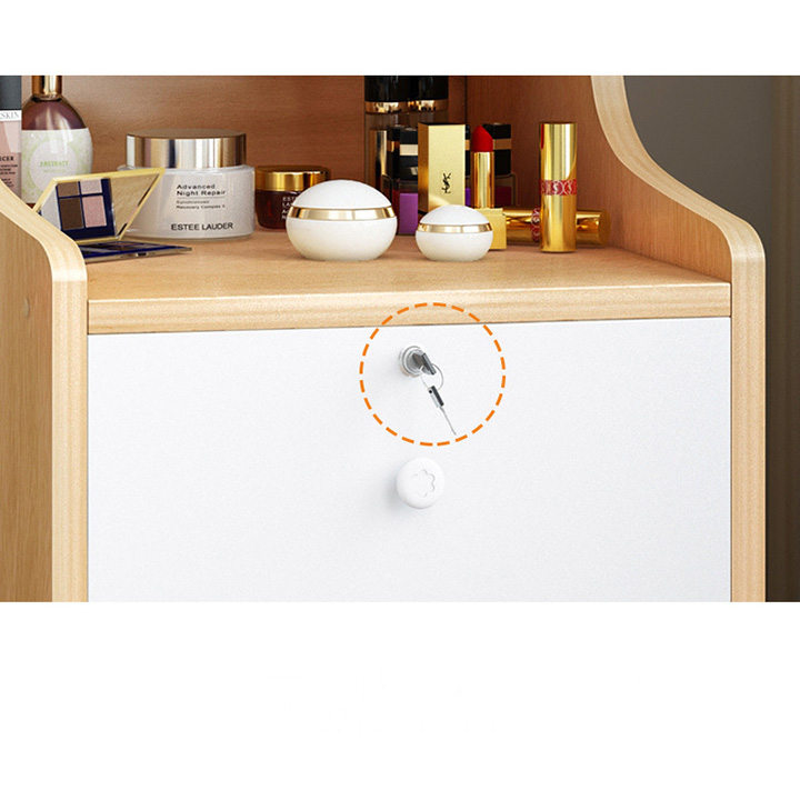 [Ảnh thật] Tủ đầu giường kiêm tủ sách PUK013