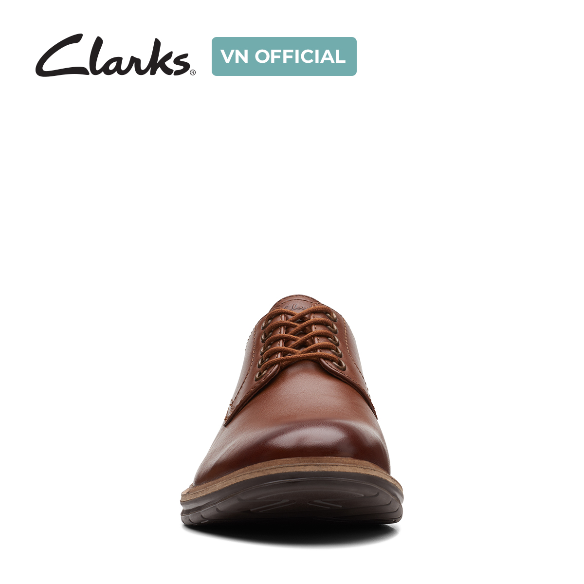 Giày Buộc Dây Da Nam Clarks - Chantry Walk