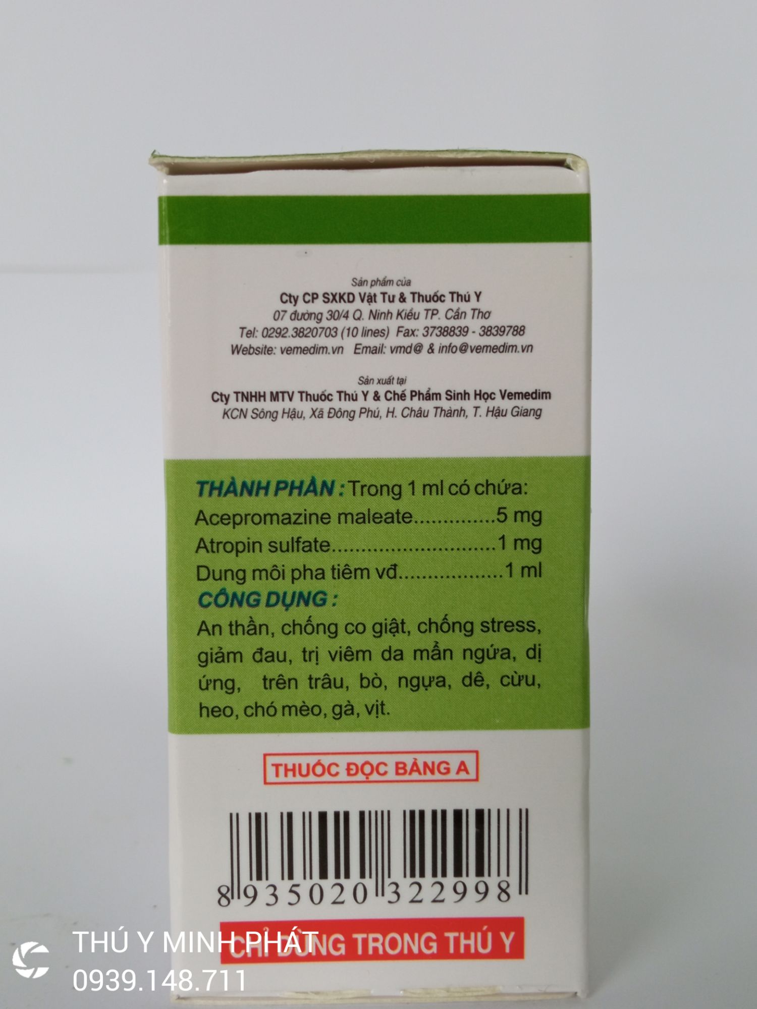 PROZIL fort chai 20ml an thần chống co giật