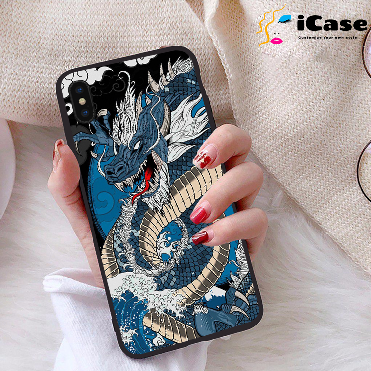 Ốp lưng iPhone Xs Max viền dẻo TPU BST Rong