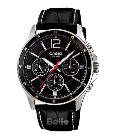 Đồng hồ Casio Nam MTP-1374L-1A chính hãng giá rẻ - Bảo hành 1 năm - Pin trọn đời