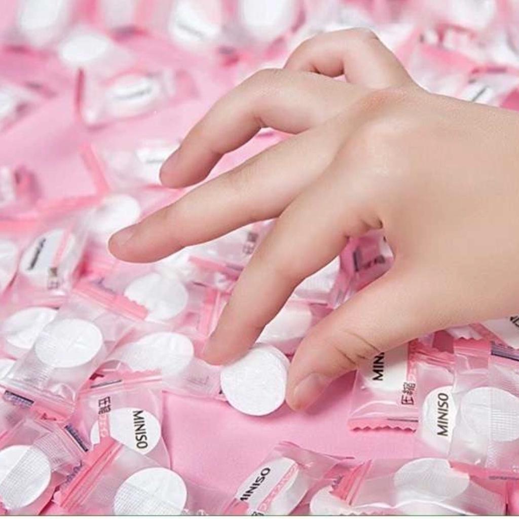 Mặt Nạ Miniso Giấy Nén 100 viên