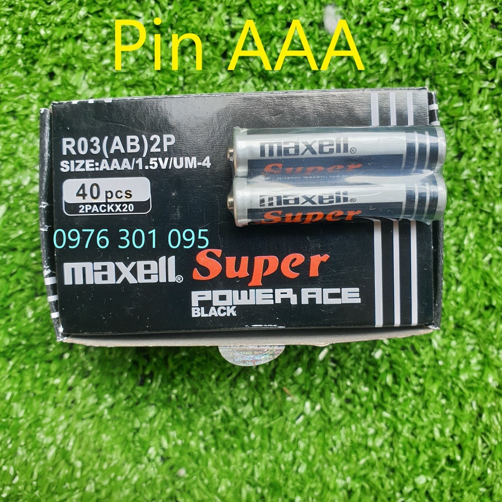 Pin vuông 9v / 2a / 3a maxell thông dụng