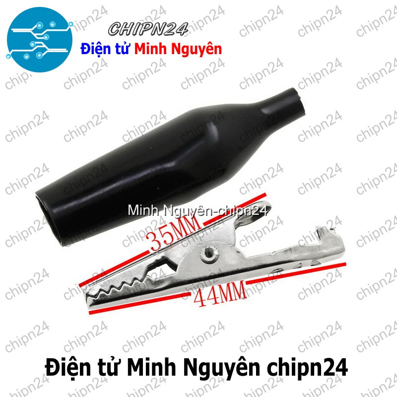 [5 cặp] (F109) Kẹp cá sấu loại lớn 4.5cm - HH000165