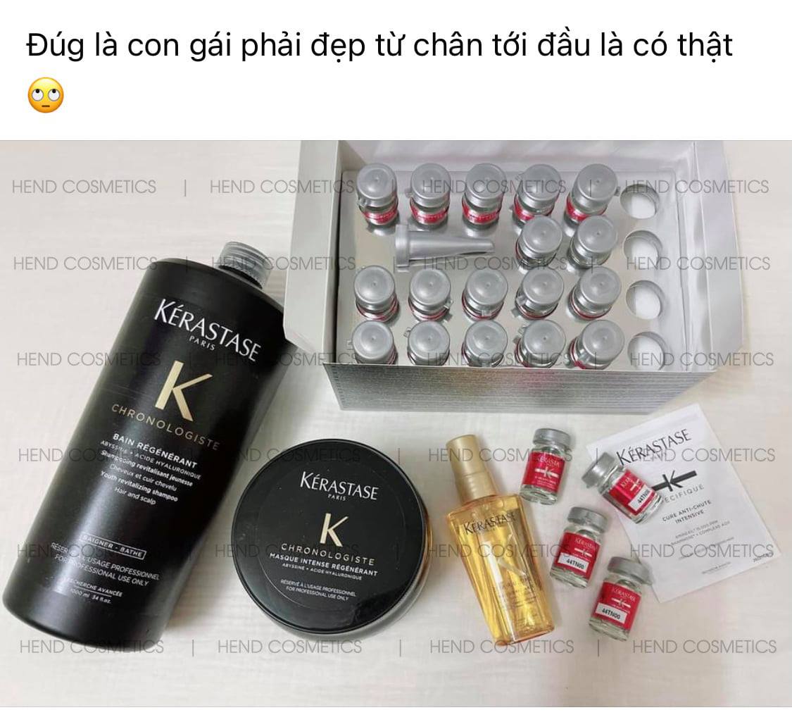 Dầu gội Kerastase Bain Chronologiste Regenerant 1000ml