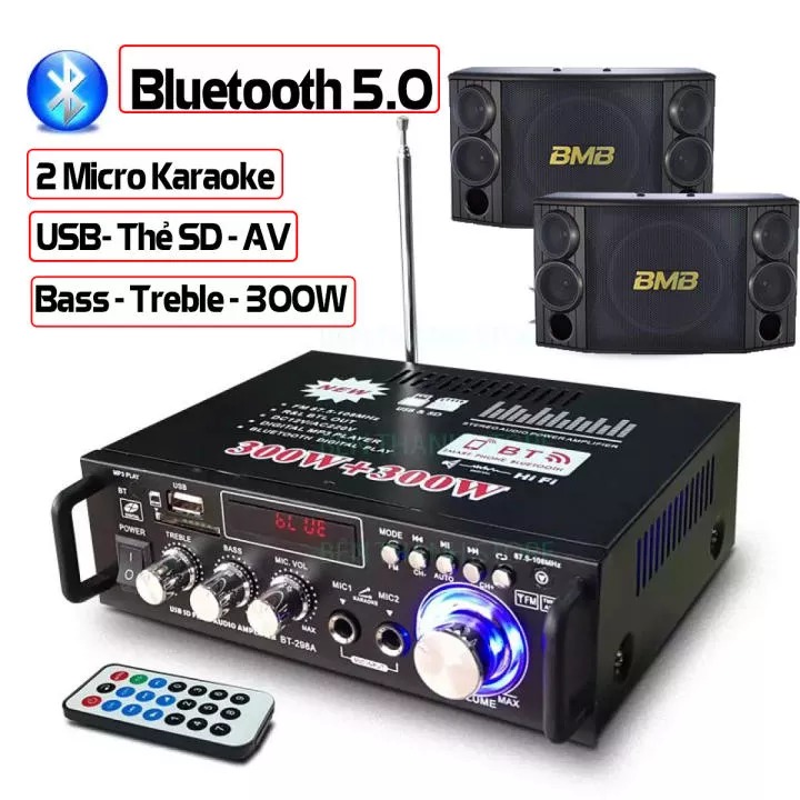 [HCM]Amply karaoke Nanomax PA-1207A