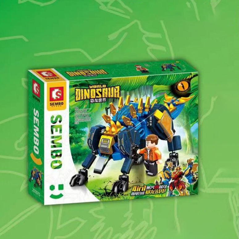Mô hình lego Robot khủng long bạo chúa Tyrannosaurus chiến đấu