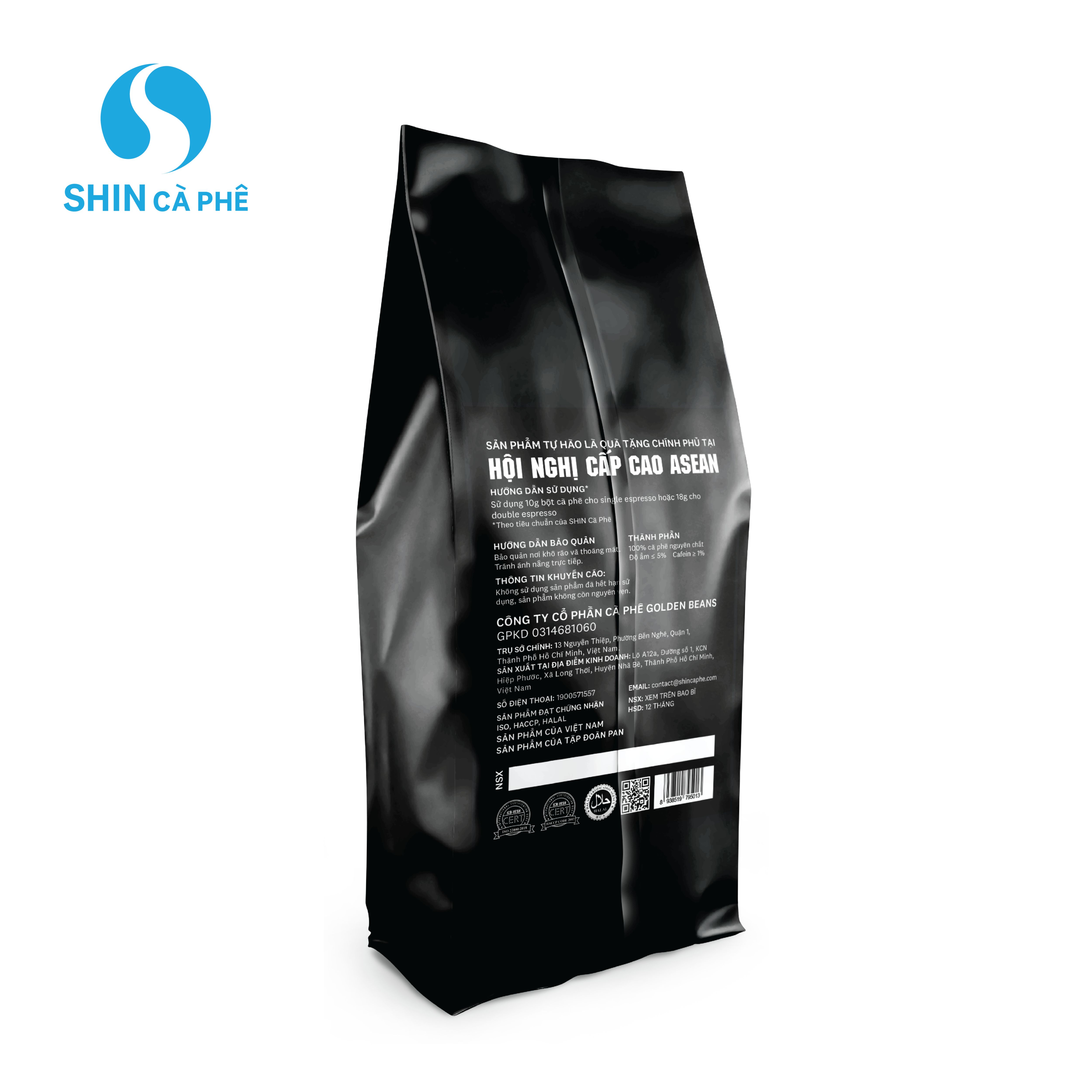 Cà phê Đà Lạt Special - SHIN Cà Phê - Cà phê pha máy - Gói 1kg
