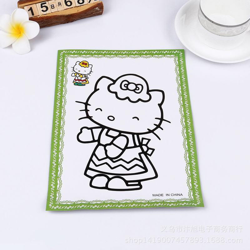 Tranh Tô Màu Cho Bé (19X26Cm) Bộ 5 Tranh