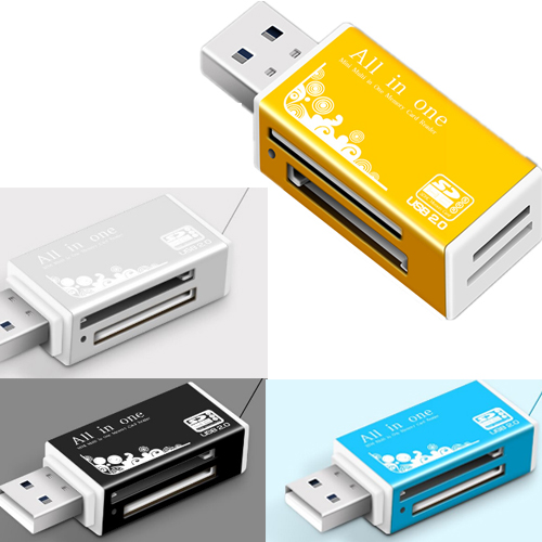 Đầu Đọc Thẻ Hình Chữ Nhật 4 Trong 1 Cao Cấp