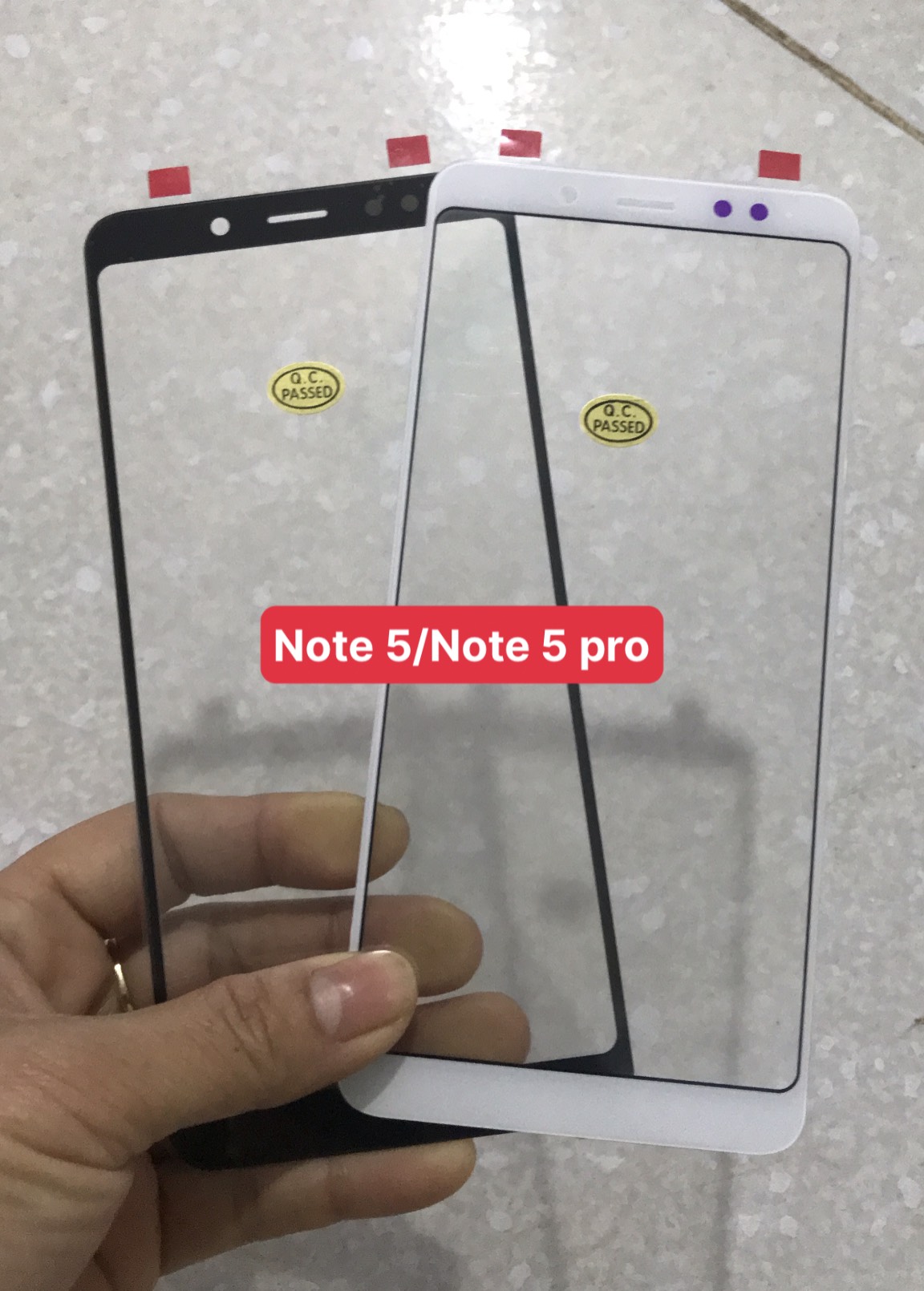 Kính ép màn hình Redmi Note 5 / Note 5 Pro