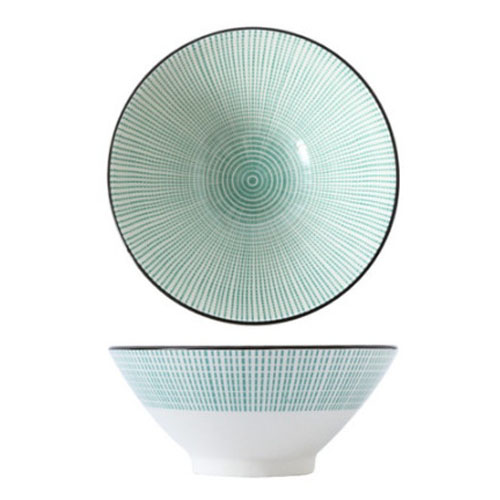 Bát tô gốm, chén gốm size 18cm phong cách nhật bản