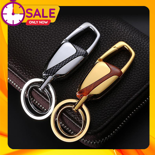 Móc khóa xe ô tô xe máy Jobon  ZB-190, chất liệu inox không rỉ, thiết kế đẹp  - Nhiều màu