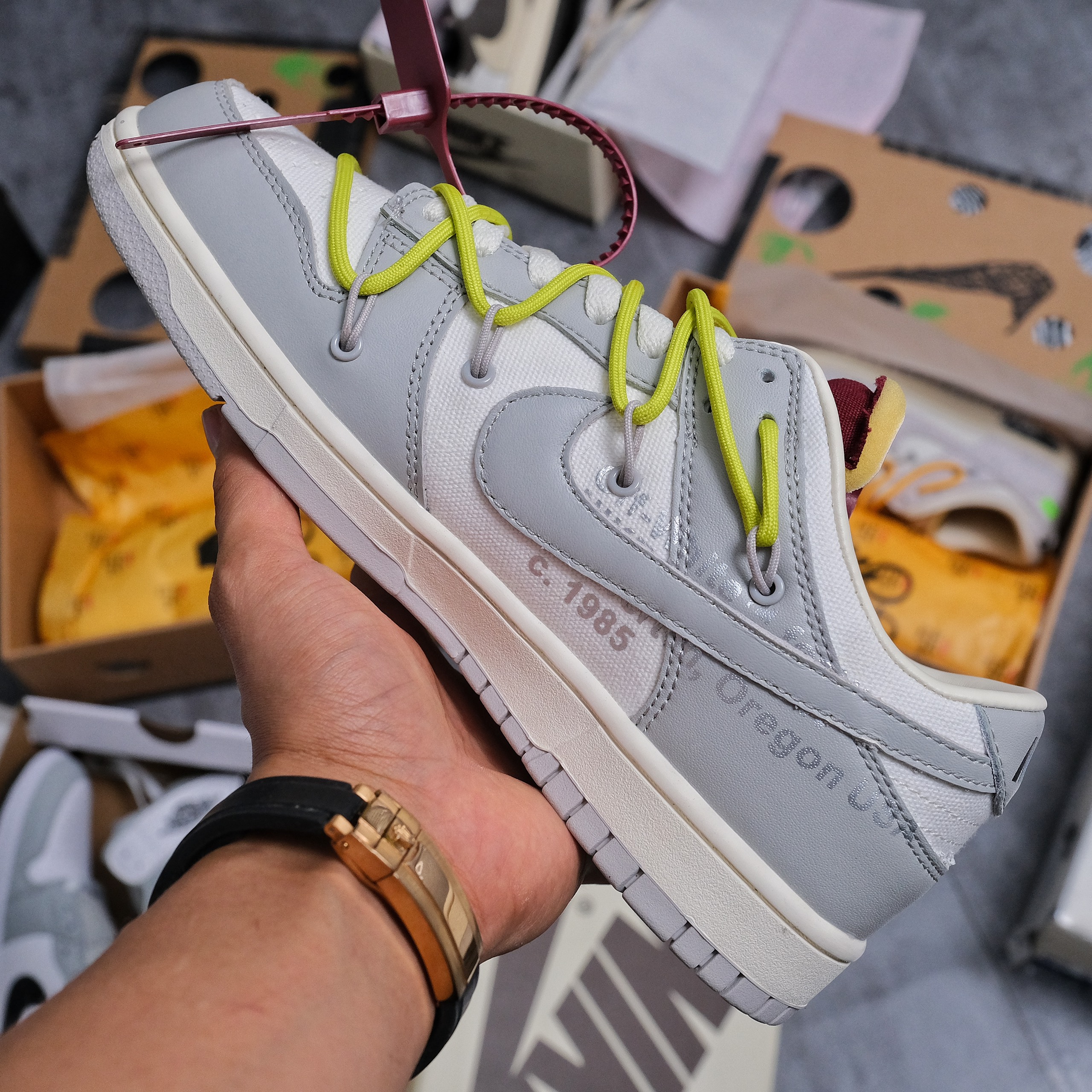 [GeekSneaker] Giày Dunk Low OW Lot 08