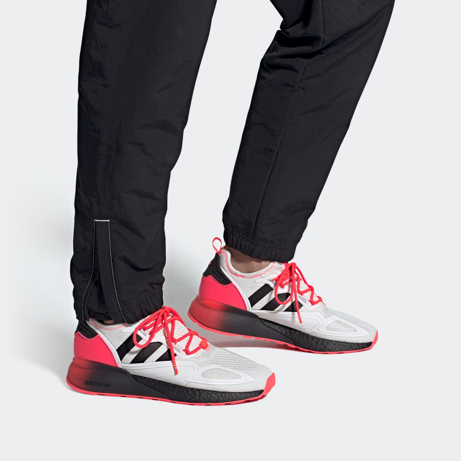 Giày Adidas ZX 2K BOOST - White/Pink