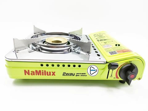 Bếp mini 2 chiều Namilux PL1951PS ( Dùng gas mini + gas 12kg ) ( Màu Ngẫu Nhiên )