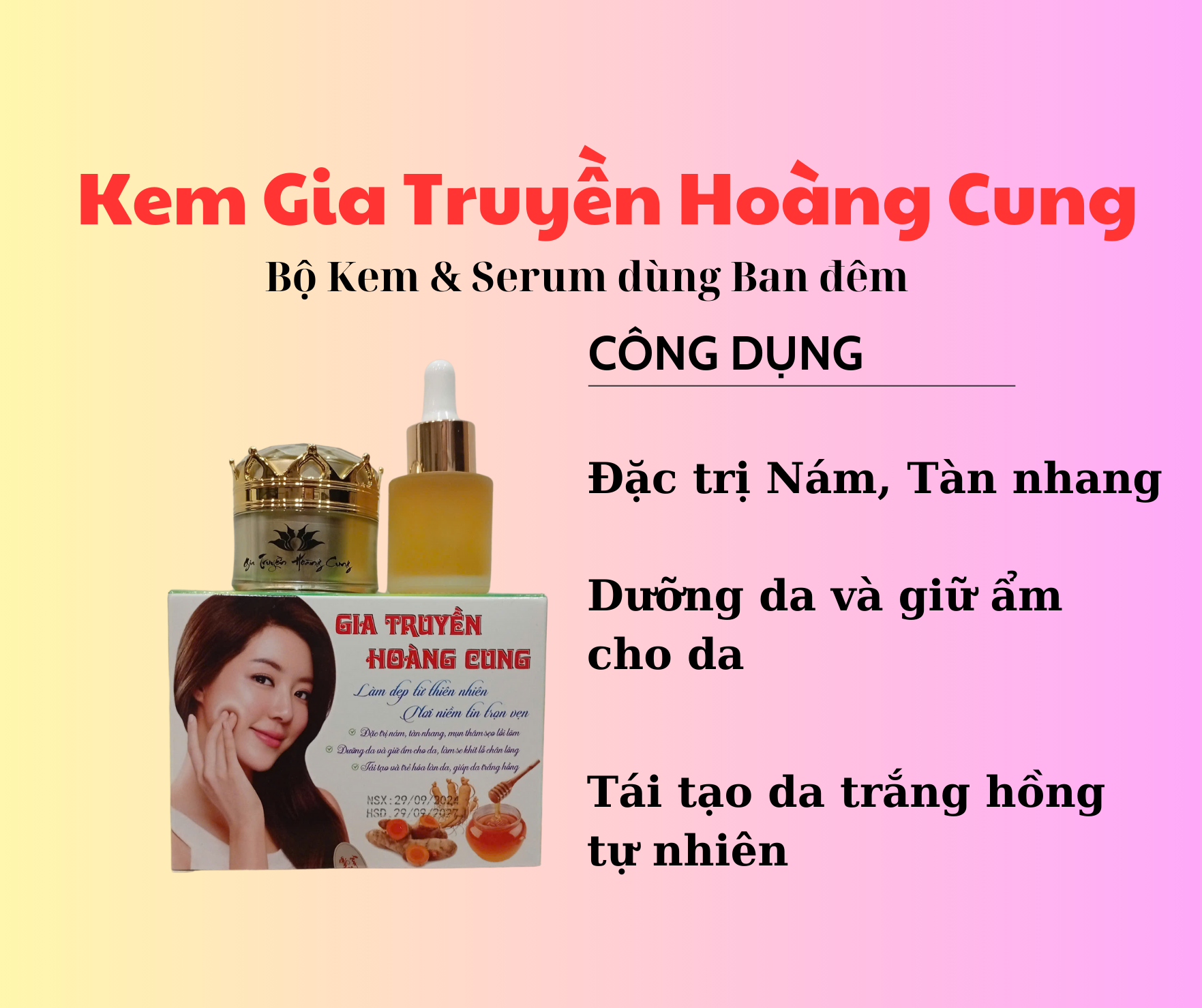 Kem gia truyền hoàng cung