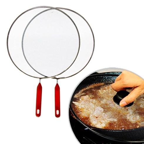 Nắp đậy chảo bằng lưới Inox dạng tròn