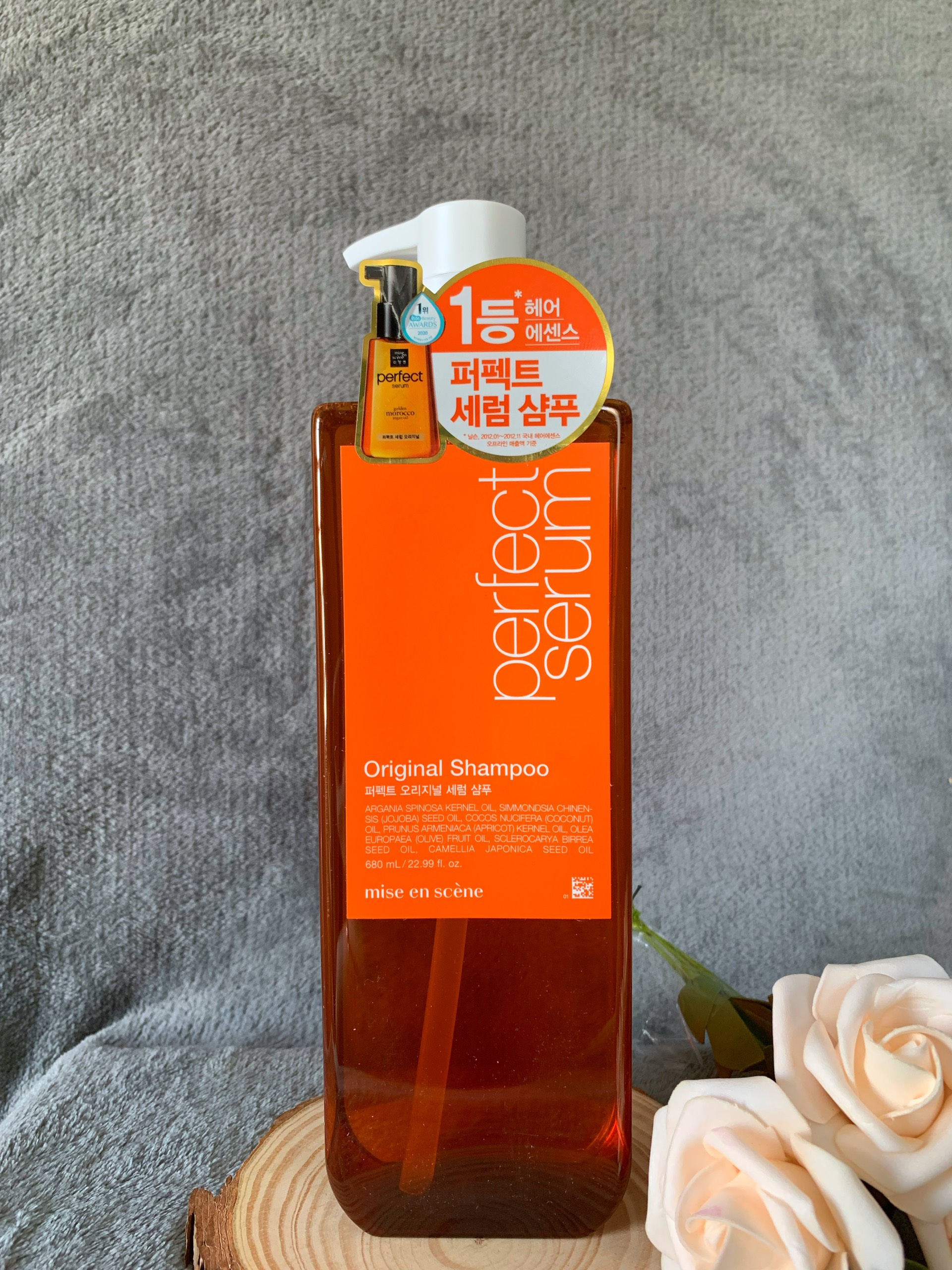 Dầu gội/ dầu xả mise en misen scene perfect serum 680ml mẫu mới