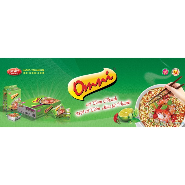 Mì gói Omi Chanh 75G
