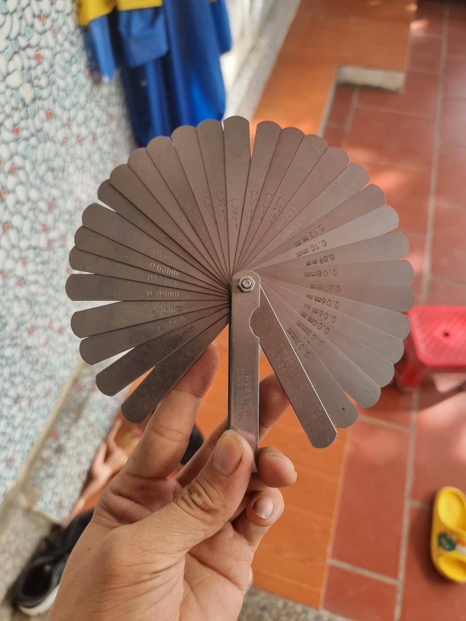 Bộ căn lá 32 lá từ 0.02 đến 1mm