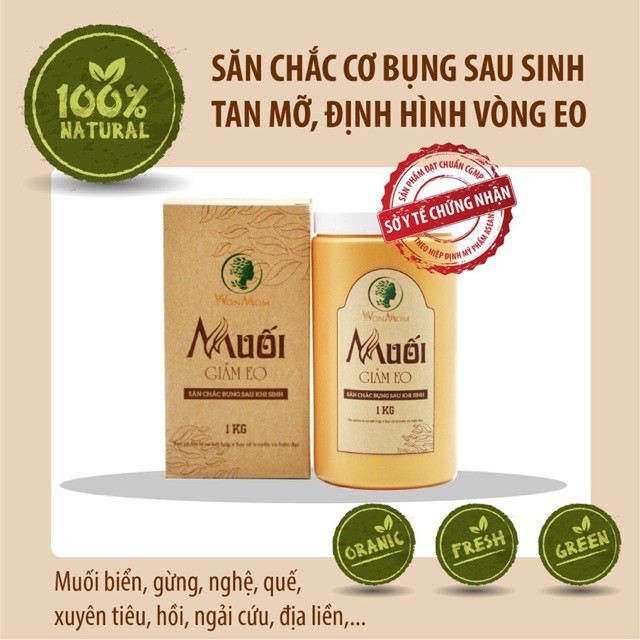 Muối Giảm Eo 1Kg - Wonmom (Việt Nam) NAM1