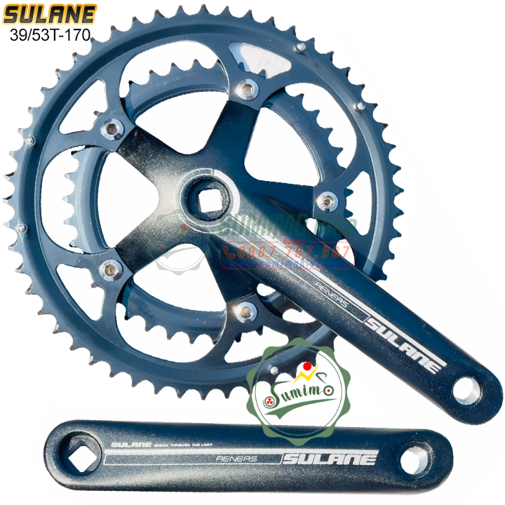 Giò dĩa sulane 39/53t-170mm cốt vuông