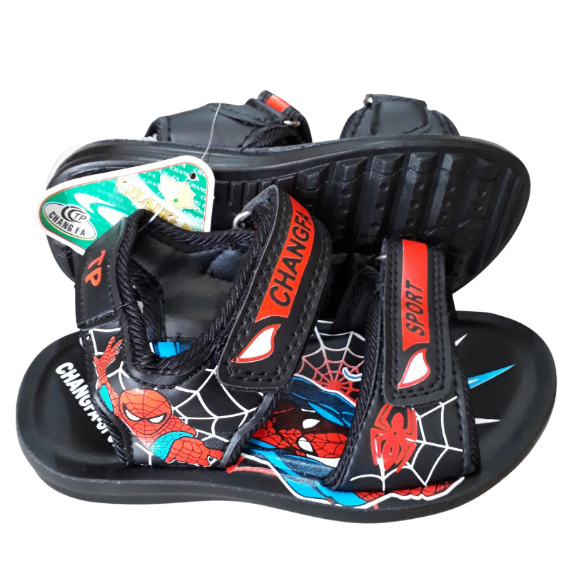 Sandal Bé Trai Sandal Siêu Nhân Cho Bé Từ 1-15 Tuổi Dáng Thể Thao Quai Mềm Đế Êm HKT Shop SD787