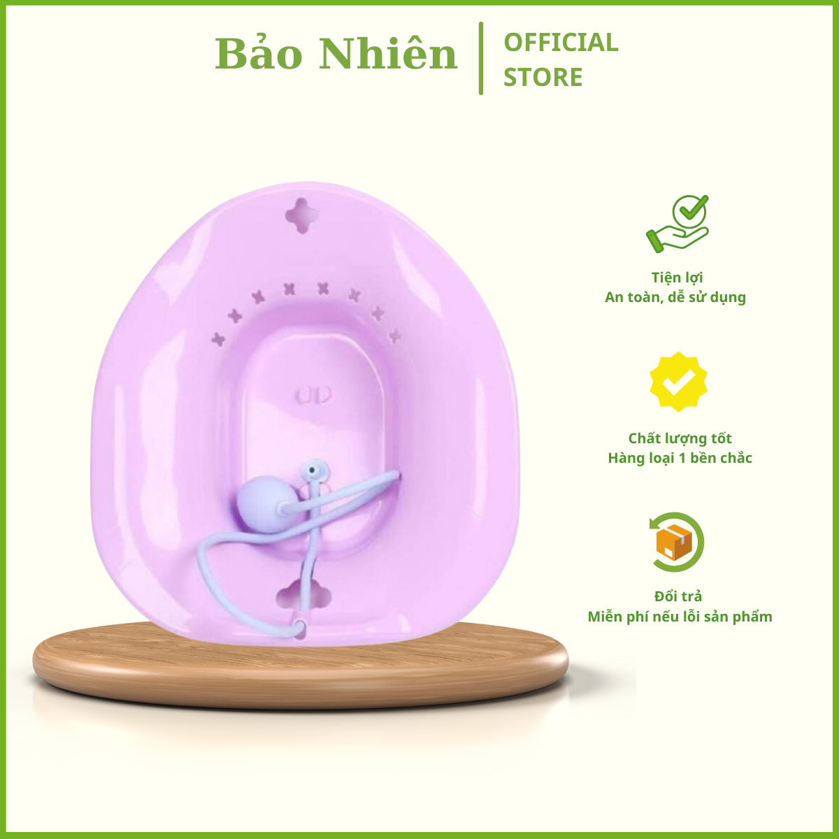 Chậu Xông Vùng Kín