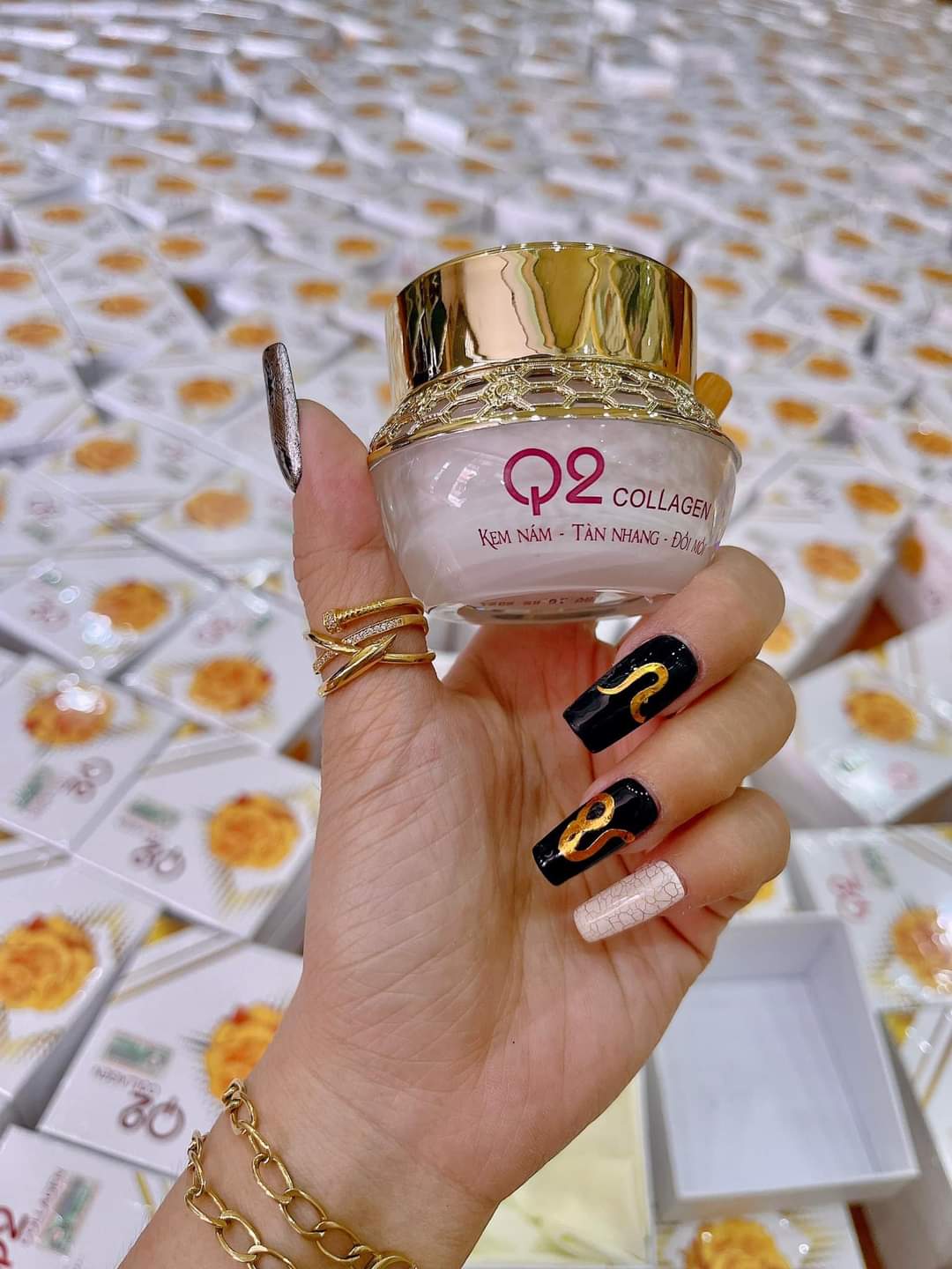 [HCM]Kem Q2 Nám Collagen Mẫu Mới