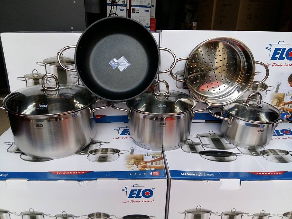 BỘ NỒI ELO SMARAGD 5 CHIẾC NHẬP KHẨU ĐỨC