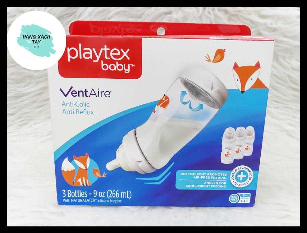 [HCM]SET BÌNH SỮA PLAYTEX BABY - 3 PACK