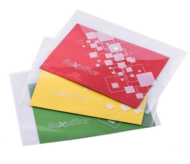 Bìa nút thiên long A5 FO CBF06 bịch 12 túi