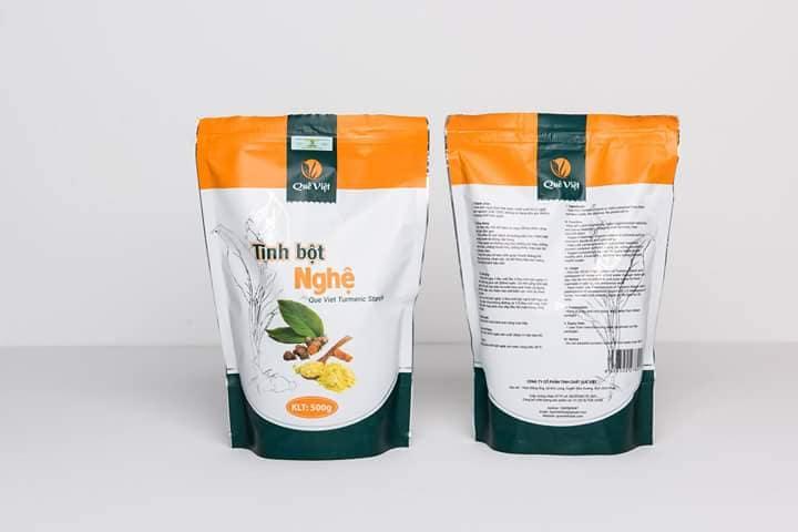Tinh bột nghệ Quê Việt - 500gr