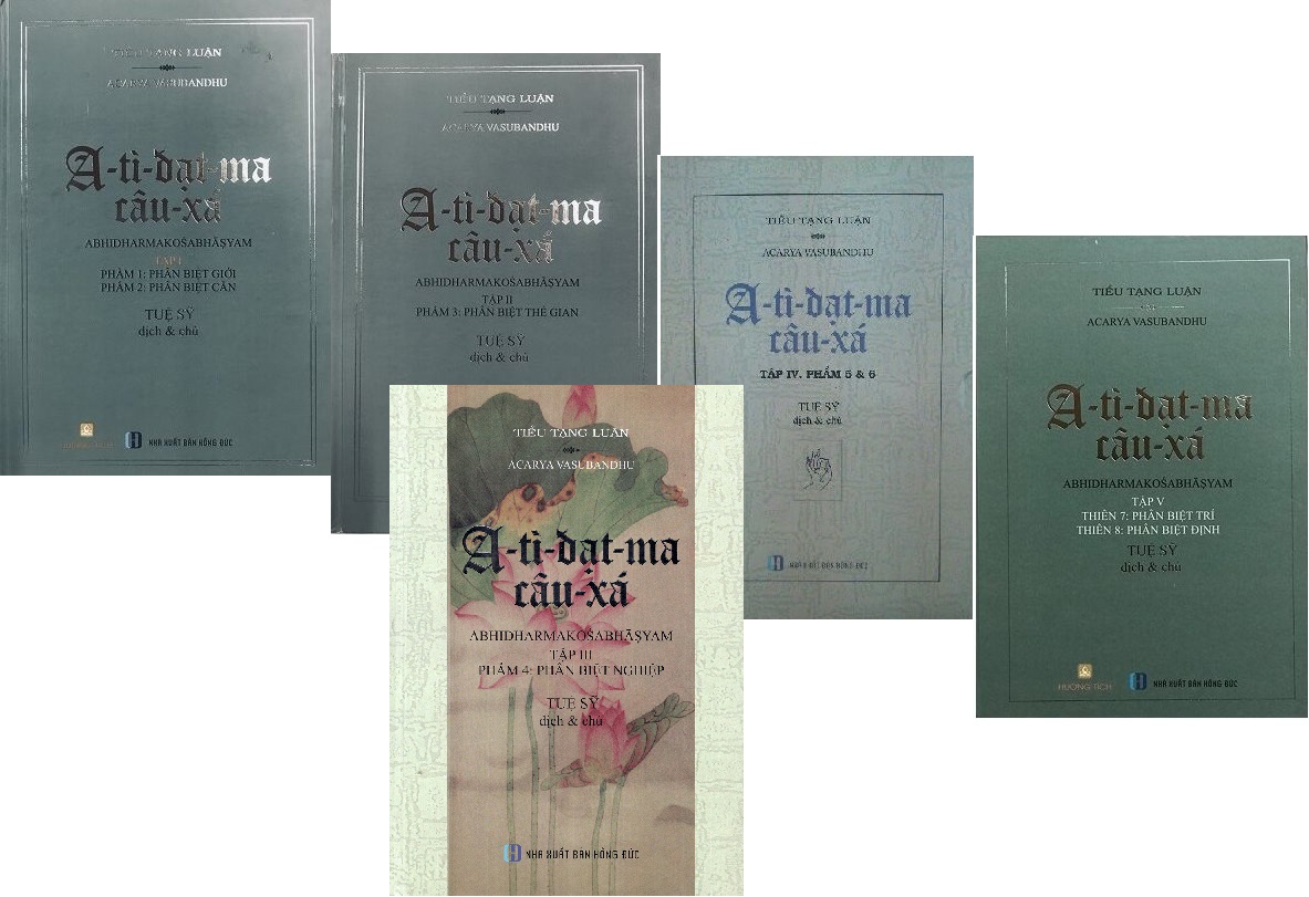 A Tỳ Đạt Ma Câu Xá (Bộ 5 Tập) – TT Thích Tuệ Sỹ