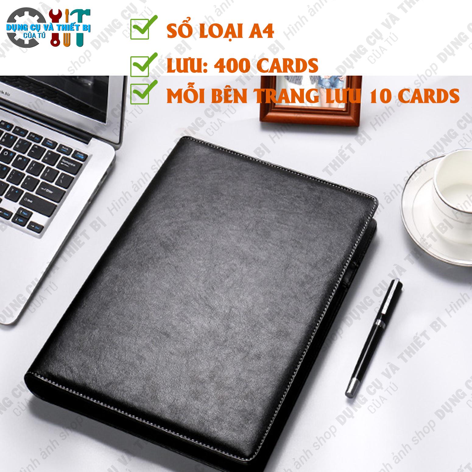SỔ ĐỰNG NAME CARD, VISIT 400 CARDS CARD