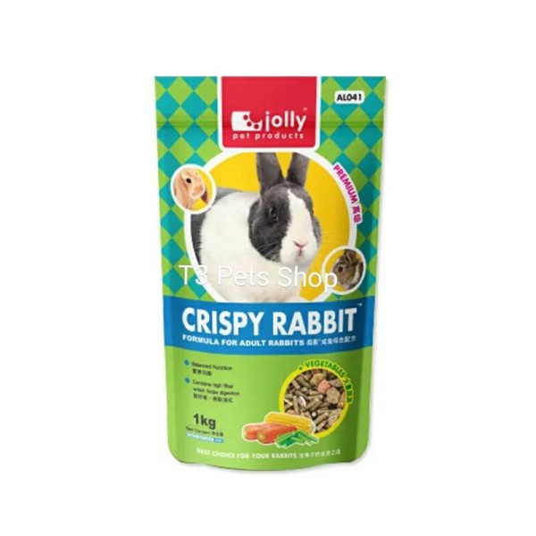 Cỏ Crispy Rabbit dành cho mọi loại thỏ (nhiều thành phần rau củ) - 1kg
