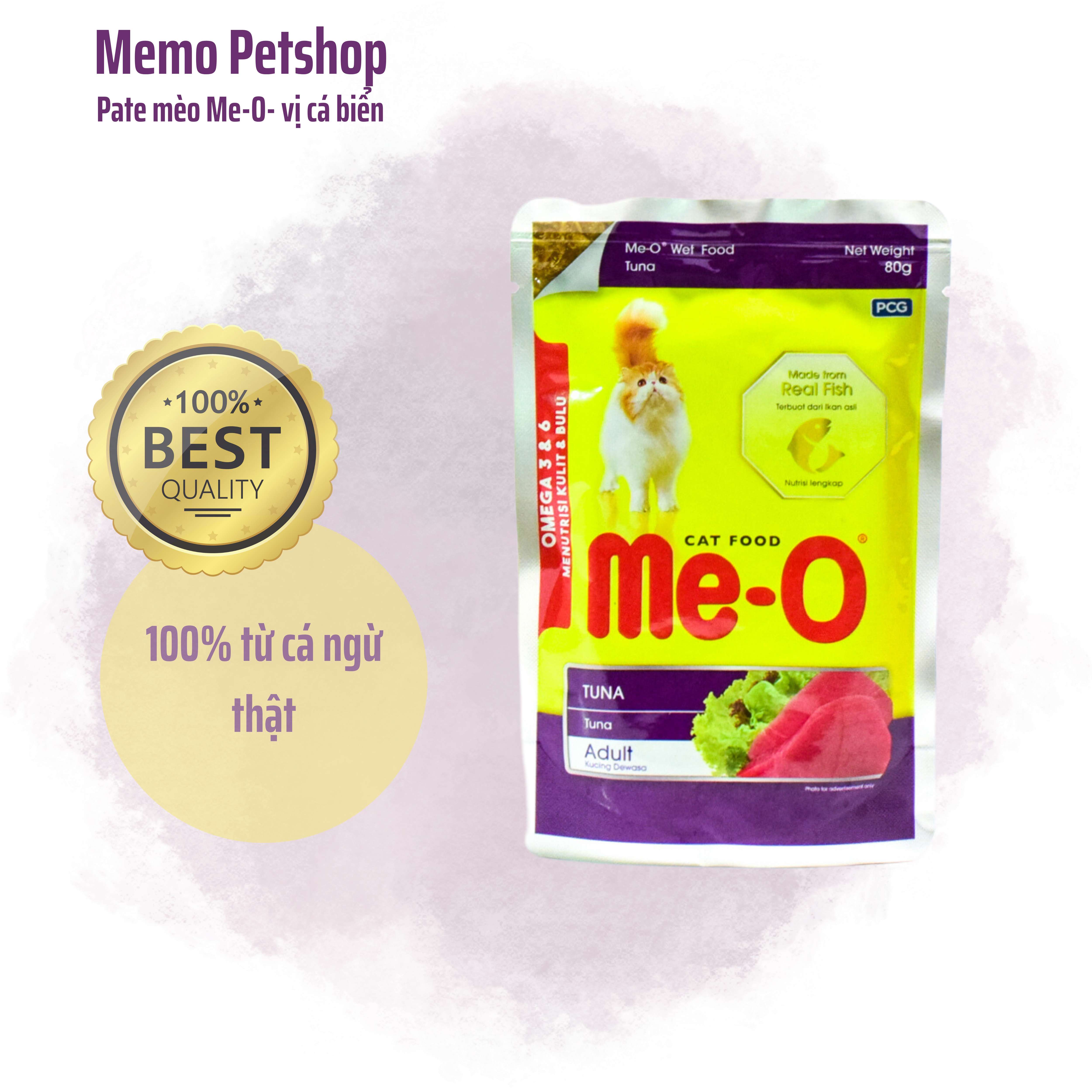 Pate Me-O Tuna in Jelly - 80g