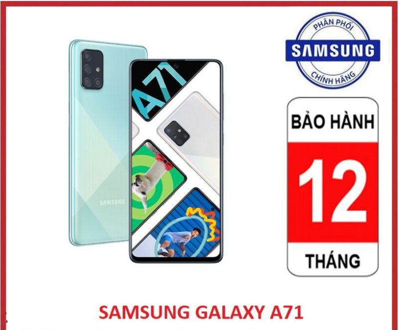 Điện thoại Samsung Galaxy A71 8GB/128GB - Hàng Chính Hãng - Newseal