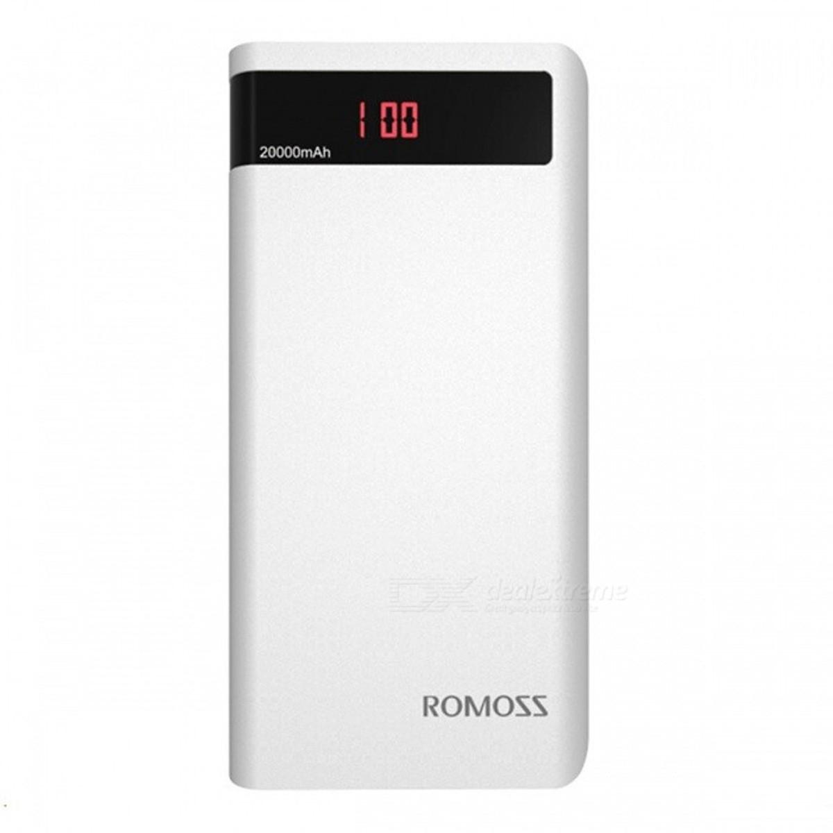 [HCM]Pin dự phòng  20000mAh Sense 6P - màn hình Đen