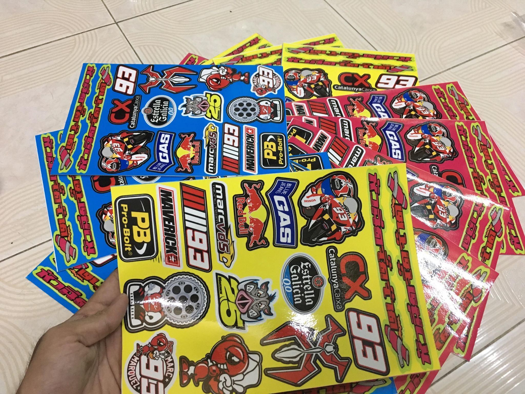 [HCM]Tem logo marques chữ thái