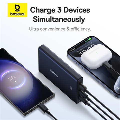 Pin Dự Phòng Baseus PicoGo with Digital Display 10000mAh 20W