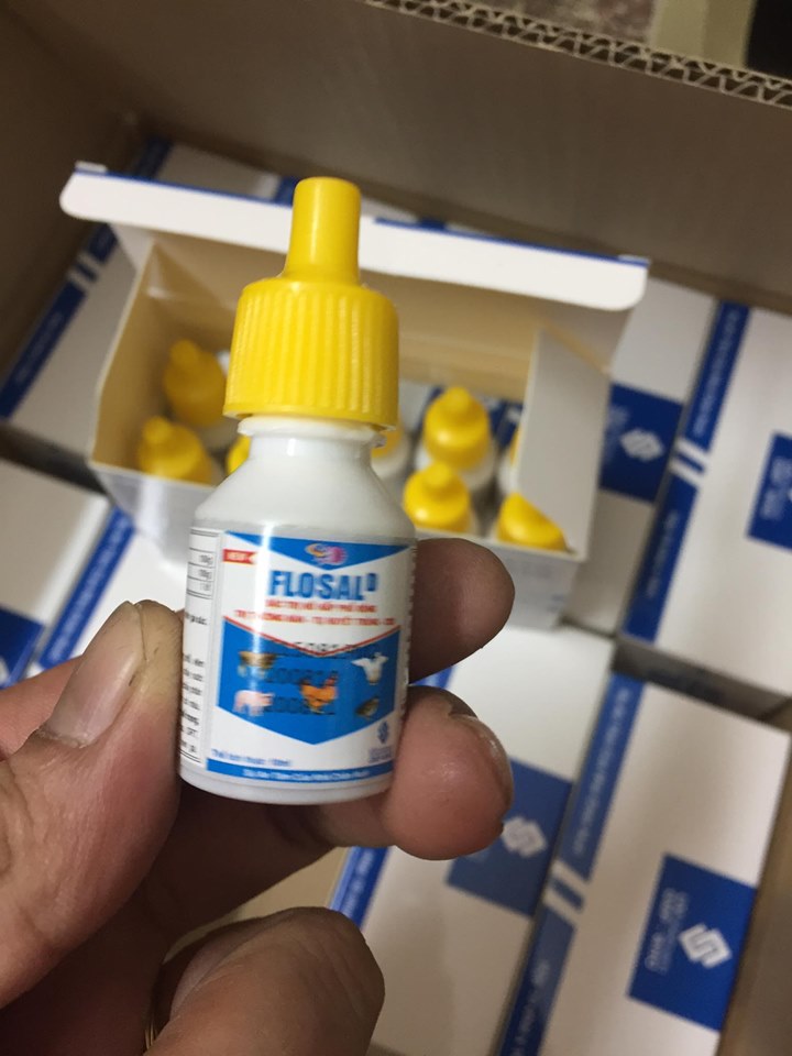 [HCM]Vitamins cho gà Flosat D - Hop 10 Chai