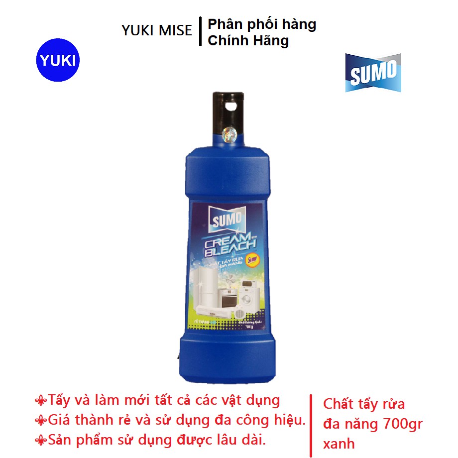 [HCM]Chất tẩy rửa đa năng Sumo mới 700gr xanh