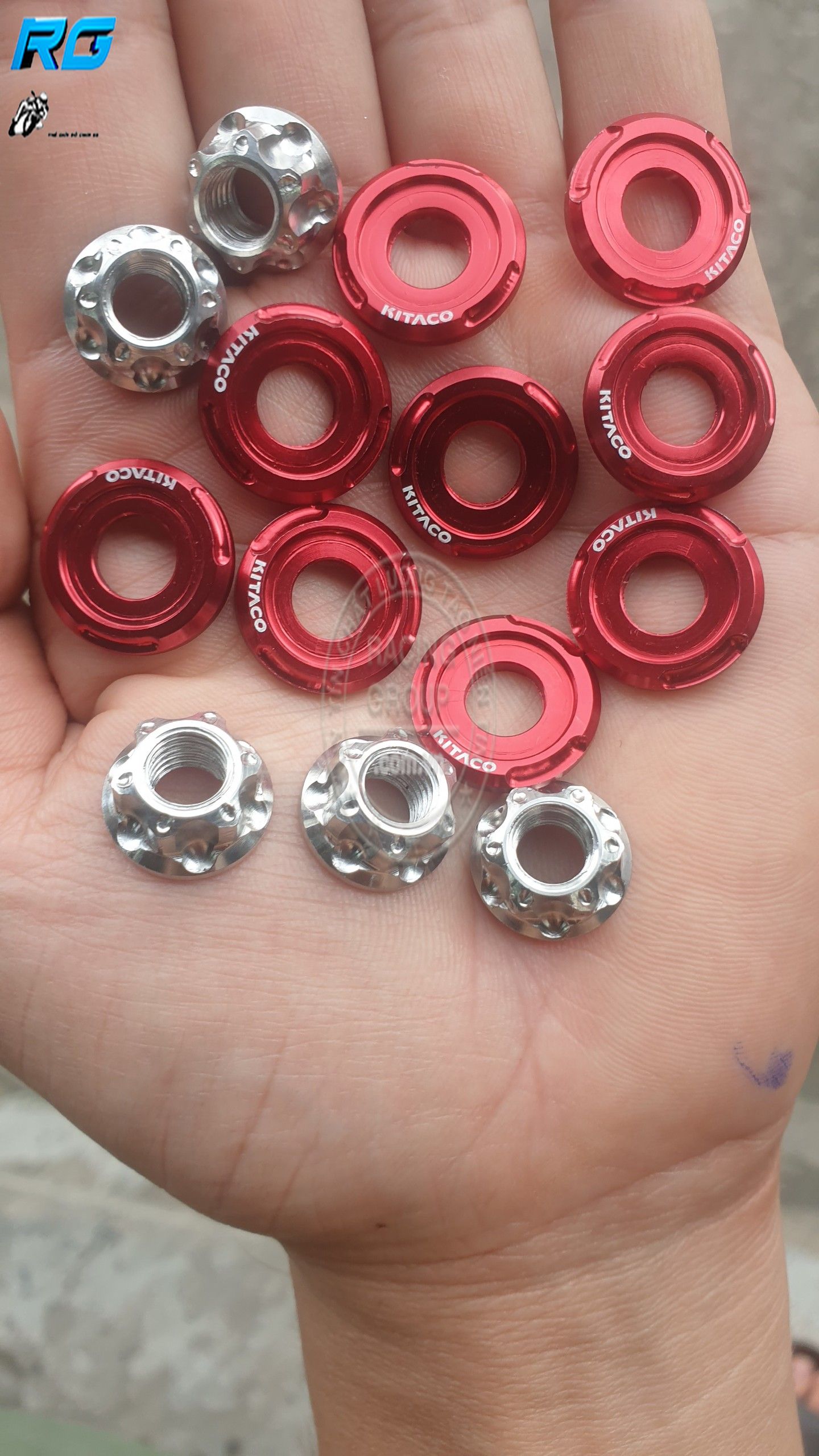 Combo 1 Tán Và 1 Long Đền Size 6ly Và 8ly